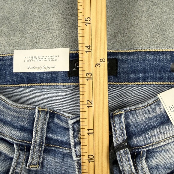 Judy Blue High Waist Skinny Fit Distressed Jeans Light Wash Size 5 27 JB82293LT - Picture 9 of 9